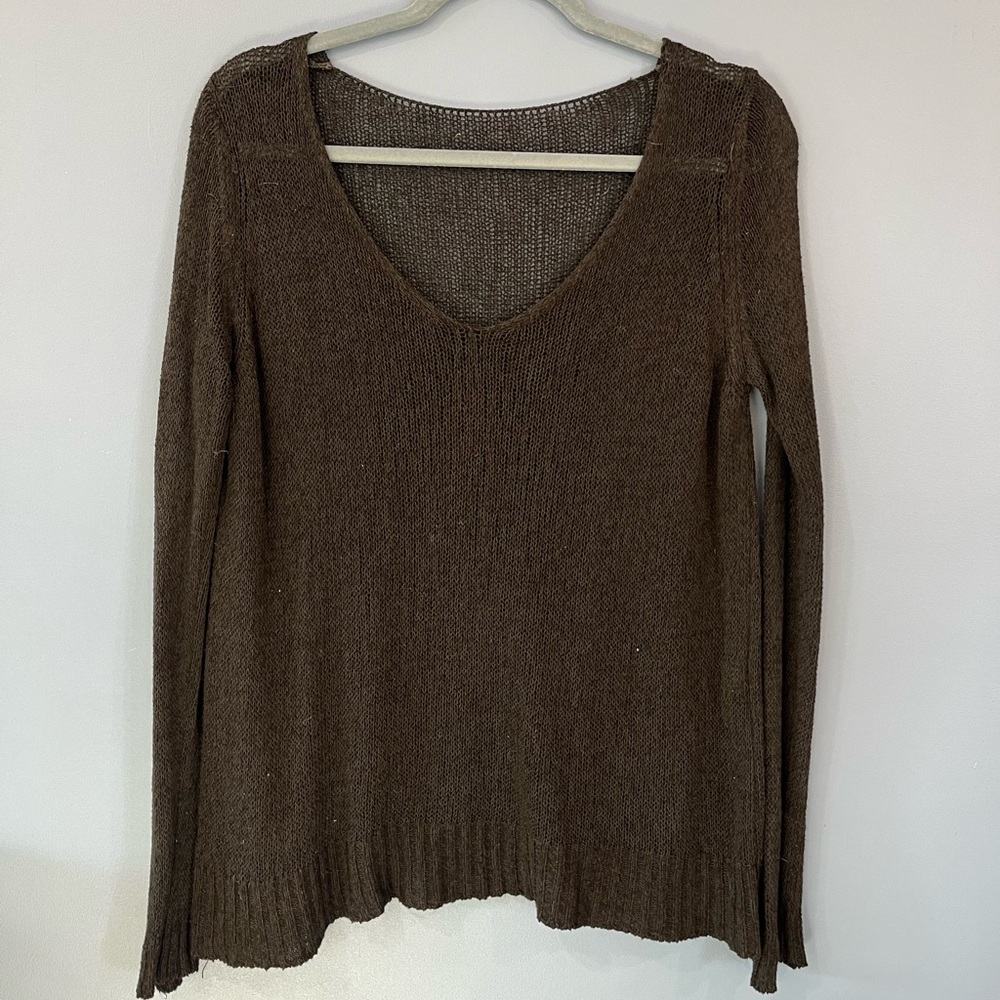 Black Knit Top